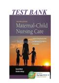 Test Bank forMaternal-Child Nursing Care Optimizing Outcomes for Mothers&comma; Children&comma; and Families 2nd Edition by Susan Ward