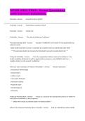 NFDN 2004 FINAL Exam Questions with Correct Solutions&period;
