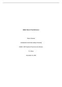 NR 667 Week 8 Final Reflection&vert; Questions and answers &vert; Updated RATED A&plus; &vert; NEW 2026&vert; Updated &vert;Chamberlain College of Nursing