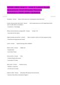 NFDN 2004 Unit 5 - Unit 6 Latest Exam Questions And Already Passed Solutions 2025-2026 Updated&period;