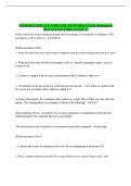 INTRODUCTION TO COMPUTER NETWORKS EXAM Questions