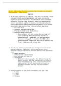 NR 603 - CEA Cardiac Practice Questions&colon; Key Concepts and Answers &vert; 2026 Updated &vert; 100&percnt; Correct&period;