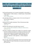 IEU 201 CHAPTER 4 QUIZ ACTUAL EXAM PAPER 2026 QUESTIONS WITH ANSWERS GRADED A&plus;