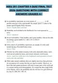 HIEU 201 CHAPTER 4 QUIZ FINAL TEST 2026 QUESTIONS WITH CORRECT ANSWERS GRADED A&plus;