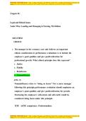 NURS4803 TEST BANK Exam 1 Leading Managing and Following Yoder-Wise Leading and Managing in Nursing 7TH EDITION Complete Verified Study Pack for Exam Preparation and Revision Updated 2026&ndash;2027 Edition