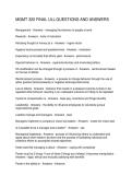 MGMT 320 FINAL ULL QUESTIONS AND ANSWERS