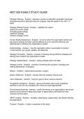 MGT 320 EXAM 2 STUDY GUIDE