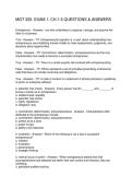 MGT 320- EXAM 1 CH&period;1-5 QUESTIONS & ANSWERS