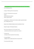 LADDERS EXAM Questions and Answers