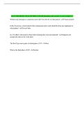 LEAN SIX SIGMA YELLOW BELT EXAM Questions and Answers