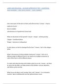 LASER HAIR REMOVAL - 40 HOUR APPRENTICE TEST &vert; QUESTIONS AND ANSWERS &vert; NEW 2026 UPDATE &vert; 100&percnt; CORRECT&period;