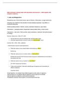 NUR 334 Exam 2 Study Guide with Questions and Answers &ndash; 2026 Update with complete solutions&period;