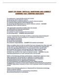 AUDIT 470 EXAM 3 WITH ALL QUESTIONS AND CORRECT ANSWERS 100&percnt; VERIFIED 2026-2027&excl;&excl;