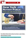 New York Notary Practice 2 with questions and answers