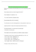 OCFA Exam Question and Answers