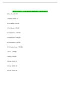 OCFA Exam Question and Answers