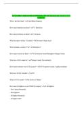 OCFA Exam Question and Answers