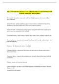 AP Environmental Science&colon; Unit 2 Biodiversity Exam Questions with  Correct Answers &lpar;Latest Update&rpar;