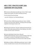 MDC II TEST 2 PRACTICE SCRIPT 2026 QUESTIONS WITH SOLUTIONS