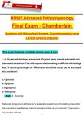 NR507 Advanced Pathophysiology &ndash; Chamberlain 2026&sol;2027 &ndash; Final Exam Questions on Respiratory and Cardiopulmonary Disorders