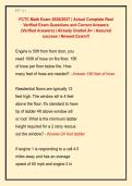 FCTC Math Exam 2026&sol;2027 &vert; Actual Complete Real  Verified Exam Questions and Correct Answers  &lpar;Verified Answers&rpar; &vert; Already Graded A&plus; &sol; Assured  success &sol; Newest Exam&excl;&excl;&excl;