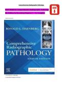 Test Bank for Comprehensive Radiographic Pathology&comma; 8th Edition by Ronald L&period; Eisenberg &vert; Chapters 1-12 &vert; Questions & Answers with Detailed Rationales &vert; ARRT & Radiography Exam Prep