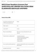 NHCO Exam Questions & Answers Test QUESTIONS AND VERIFIED SOLUTIONS &vert;2026&vert; ELABORATED &DETAILED ANSWERS&excl;&excl;