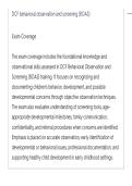 DCF behavioral observation and screening &lpar;BOAS&rpar; ACTUAL EXAM LATEST UPDATE THIS YEAR QUESTIONS AN DETAILED ANSWERS&lowbar;compressed