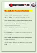 Rise Up Retail Fundamentals Exam