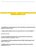 AAB Medical Technologist Exam Study Guide &vert; Practice Questions & Answers for MT Certification