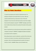 Rise Up Study Questions