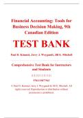 Test Bank &ndash; Financial Accounting&colon; Tools for Business Decision Making&comma; 9th Canadian Edition &ndash; Paul D&period; Kimmel&comma; Jerry J&period; Weygandt&comma; & Jill E&period; Mitchell &ndash; ISBN 9781119877943 &lpar;Full Chapters Covered&comma; Chapters 1&ndash;14&rpar;