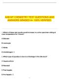 AAB MT Chemistry Test Questions &vert; Medical Technologist Practice Exam with Answers