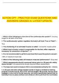 ACTION CPT Practice Exam &vert; Certified Personal Trainer Practice Test & Answers