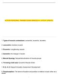 ACTION Personal Trainer Certification Study Guide &vert; CPT Exam Prep & Key Concepts