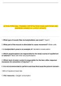 ACTION Personal Training Certification Study Guide &vert; CPT Exam Practice Questions & Answers