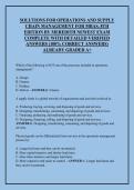Solutions for Operations and Supply Chain Management for MBAs&comma; 8th Edition by Meredith &vert; PDF & Test Bank