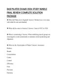 BASI PILATES EXAMS 2026 STUDY BUNDLE FINAL REVIEW COMPLETE SOLUTION PACKAGE
