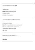 Portage Learning Anatomy & Physiology II&lowbar; Module 6 ACTUAL EXAM LATEST UPDATE THIS YEAR QUESTIONS AN DETAILED ANSWERS&lowbar;compressed&period;pdf