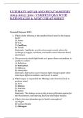 ULTIMATE ASVAB AND PICAT MASTERY 2024-2025&colon; 300&plus; VERIFIED Q&A WITH RATIONALES & AFQT CHEAT SHEET