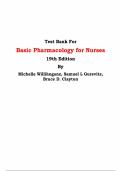 Clayton&rsquo;s Basic Pharmacology for Nurses &lpar;19th Edition&rpar; &ndash; Test Bank
