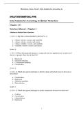 Solution Manual For Data Analytics for Accounting&comma; 3rd Edition by Vernon Richardson&comma; Ryan Teeter and Katie Terrell