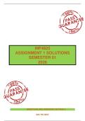 INF4825 - ASSIGNMENT 1 SOLUTIONS &lpar; SEMESTER 1 2026 &rpar;