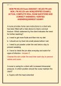 NGN PN NCLEX Exam 2026&sol;2027 &vert; NCLEX PN with  NGN &vert; PN NCLEX with NGN&vert;&vert;VERIFIED EXAM&excl;&excl;&vert;&vert;  ACTUAL COMPLETE REAL EXAM QUESTIONS AND  CORRECT ANSWERS &lpar; VERIFIED  ANSWERS&rpar;&vert;&vert;NEWEST EXAM&excl;&excl;&excl; 