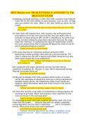 HESI Review 700&plus; Questions & Answers for HESI Exit Exam 2026 Nursing Practice Questions A&plus;