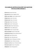 IVCA BUNDLED FINAL TEST 2026 QUESTIONS WITH CORRECT ANSWERS GRADED A&plus;
