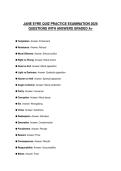 JANE EYRE QUIZ PRACTICE EXAMINATION 2026 QUESTIONS WITH ANSWERS GRADED A&plus;