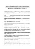 J-STD-001 ACTUAL EXAM PAPER 2026 QUESTIONS WITH ANSWERS GRADED A&plus;