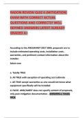 RADON REVIEW QUIZ 6 &lpar;MITIGATION&rpar; EXAM WITH CORRECT ACTUAL QUESTIONS AND CORRECTLY WELL DEFINED ANSWERS LATEST ALREADY GRADED A&plus;