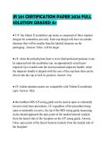 JR 201 CERTIFICATION PAPER 2026 FULL SOLUTION GRADED A&plus;